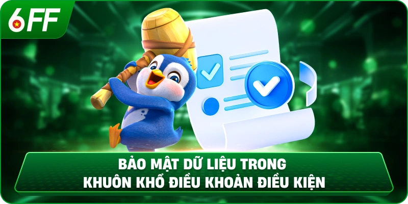 Bảo mật dữ liệu trong khuôn khổ điều khoản điều kiện